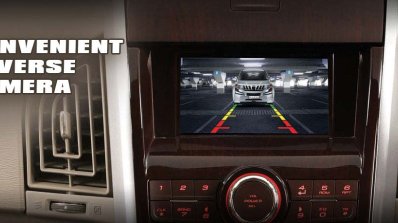 Mahindra XUV500 Xclusive edition reverse camera