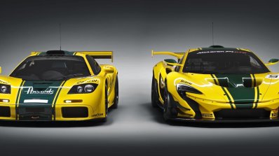McLaren P1 GTR with the McLaren F1 GTR front