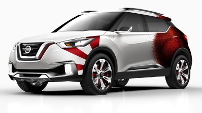 Nissan Kicks Samba concept front quarter