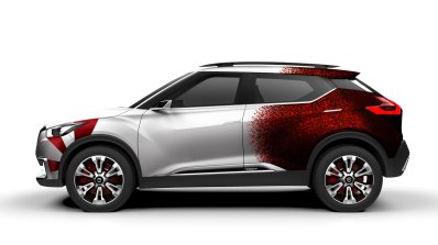 Nissan Kicks Samba concept side
