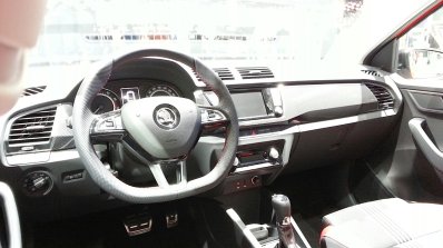 Skoda Fabia Monte Carlo Edition dashboard at the 2015 Geneva Motor Show