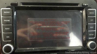 2014 VW Vento Blaupunkt system Highline variant