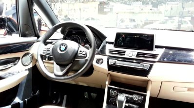2015 BMW 2 series dashboard view at 2015 Geneva Motow Show