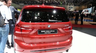 2015 BMW 2 Series Gran Tourer rear view at 2015 Geneva Motor Show