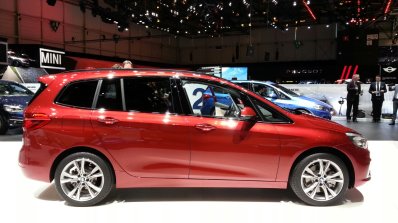 2015 BMW 2 series side view at 2015 Geneva Motor Show