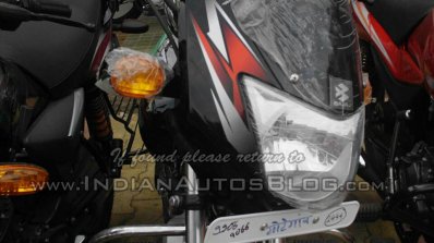 2015 Bajaj CT 100 headlight spied