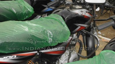 2015 Bajaj CT 100 side spied