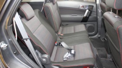 2015 Daihatsu Terios facelift seats