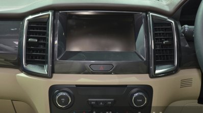 2015 Ford Everest SYNC 2 8-inch touchscreen (2015 Ford Endeavour) at the 2015 Bangkok Motor Show