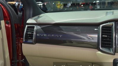 2015 Ford Everest dashboard left (2015 Ford Endeavour) at the 2015 Bangkok Motor Show