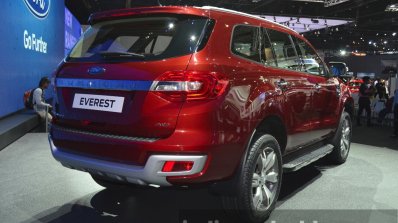 2015 Ford Everest rear three quarter right (2015 Ford Endeavour) at the 2015 Bangkok Motor Show