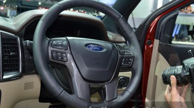 2015 Ford Everest steering wheel (2015 Ford Endeavour) at the 2015 Bangkok Motor Show