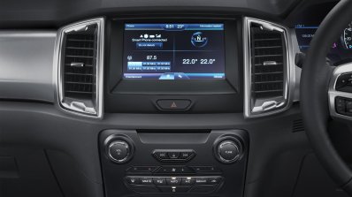 2015 Ford Ranger SYNC 2 with touchscreen press shot