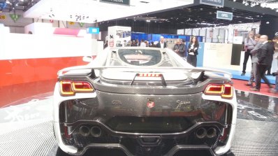 2015 GTA Spano rear view at the 2015 Geneva Motor Show