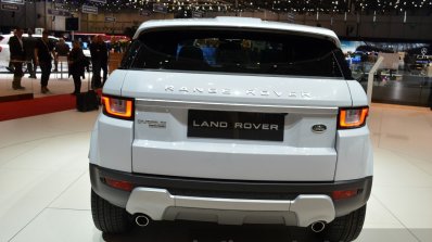 2015 Land Rover Evoque rear at the 2015 Geneva Motor Show