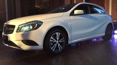 2015 Mercedes A Class A200 CDI India launch live side