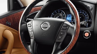 2015 Nissan Patrol steering