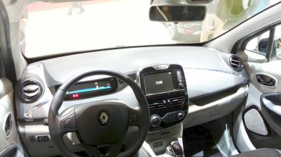 2015 Renault Zoe dashboard at the 2015 Geneva Motor Show