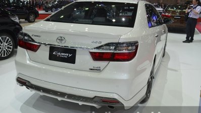 2015 Toyota Camry Extremo rear three quarter right at the 2015 Bangkok Motor Show