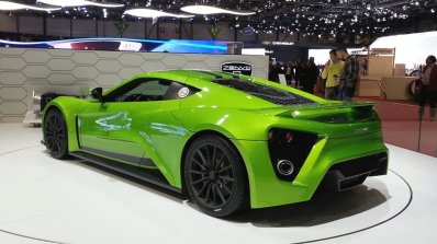2015 Zenvo ST1 rear three quarter view(2) at the 2015 Geneva Motor Show