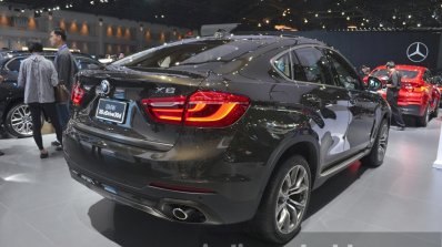 BMW X6 rear three quarter at the 2015 Bangkok Motor Show