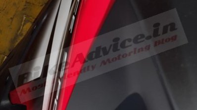 Bajaj Pulsar 200RS Race Sport badge spied at the dealership