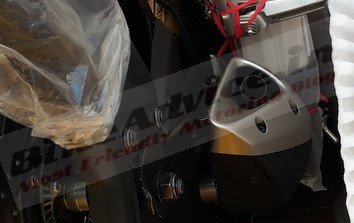Bajaj Pulsar 200RS exhaust spied at the dealership