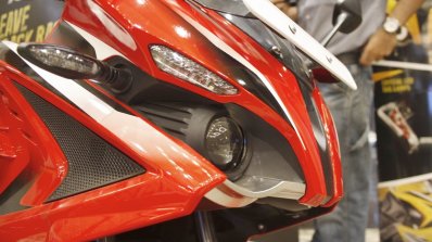 Bajaj Pulsar RS200 Red projector at Launch