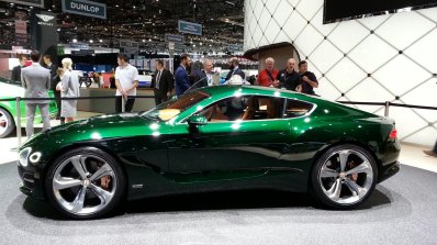 Bentley EXP 10 Concept side view at 2015 Geneva Motor Show