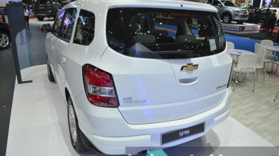 Chevrolet Spin rear at the 2015 Bangkok Motor Show