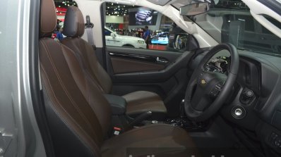 Chevrolet Trailblazer front seats at the 2015 Bangkok Motor Show