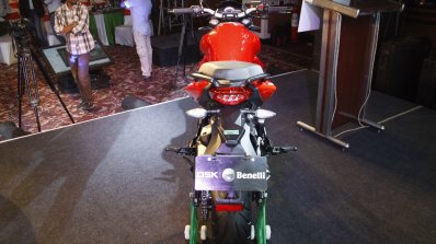 DSK Benelli TNT 302 rear India launched