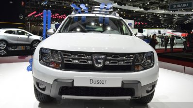 Dacia (Renault) Duster AWD 125 TCe front view at 2015 Geneva Motow Show