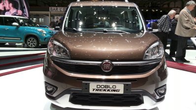 Fiat Doblo Trekking front at the 2015 Geneva Motor Show
