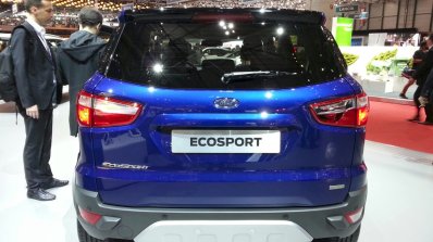 Ford EcoSport S rear at the 2015 Geneva Motor Show