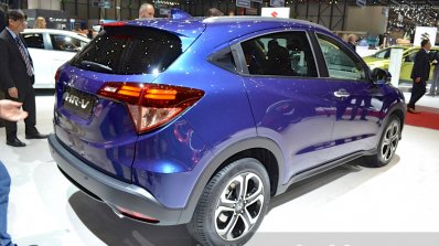 Honda HR-V rear three quarter view at 2015 Geneva Motor Show