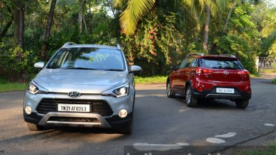 Hyundai i20 Active Diesel front and rear Review