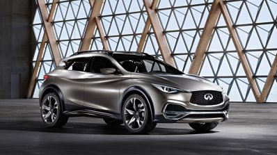 Infiniti QX30 Concept front three quarters view