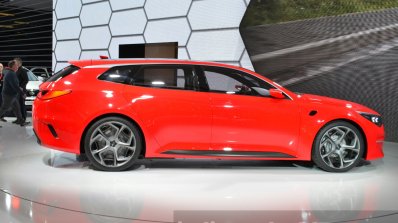 Kia Sportspace Concept side view at 2015 Geneva Motor Show