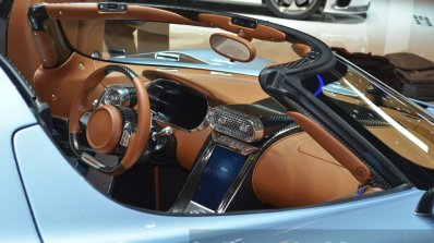 Koenigsegg Regera dashboard passenger side at the 2015 Geneva Motor Show