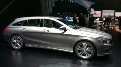 Mercedes CLA Shooting Brake side at the 2015 Geneva Motor Show