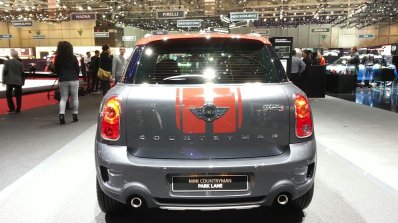Mini Countryman Park Lane rear at the 2015 Geneva Motor Show