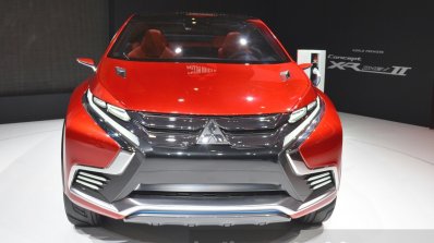 Mitsubishi Concept XR-PHEV II front view at the 2015 Geneva Motor Show