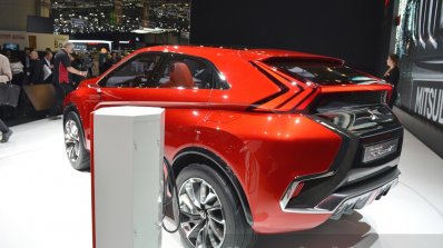 Mitsubishi Concept XR-PHEV II rear three quarter(2) view at the 2015 Geneva Motor Show