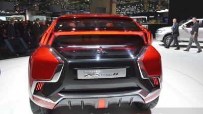 Mitsubishi Concept XR-PHEV II rear view at the 2015 Geneva Motor Show