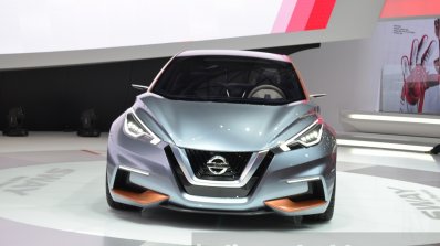 Nissan Sway Concept front at the 2015 Geneva Motor Show
