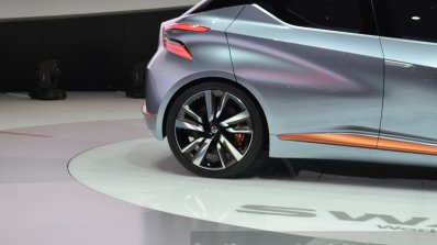 Nissan Sway Concept wheel at the 2015 Geneva Motor Show