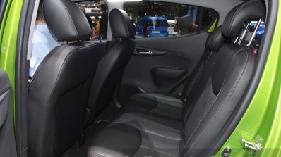 Opel Karl rear seat at 2015 Geneva Motor Show
