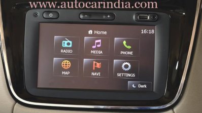 Renault Lodgy India spec music system