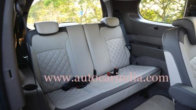 Renault Lodgy India spec rear seats